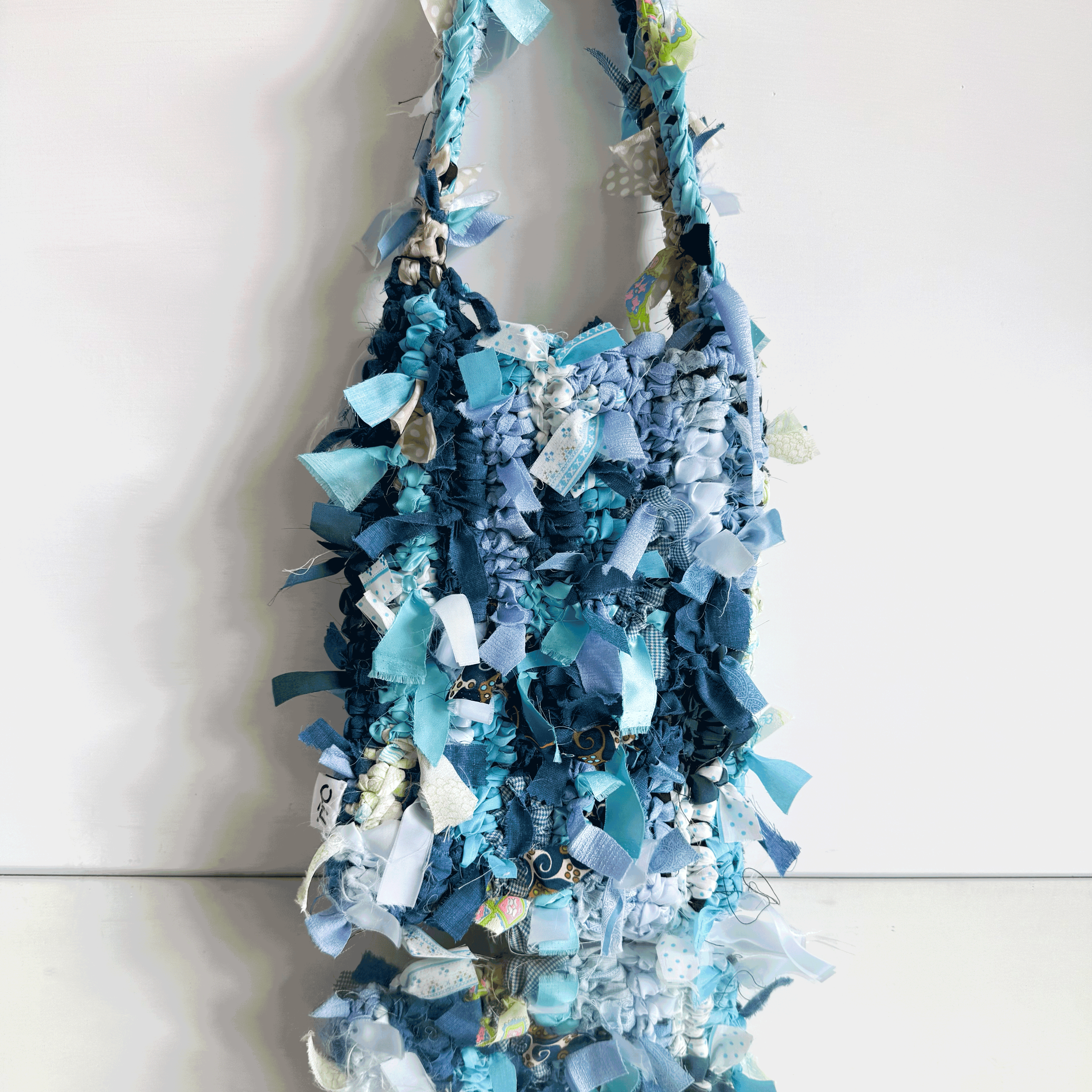 再生編織提袋 Regenerated Crochet handbag