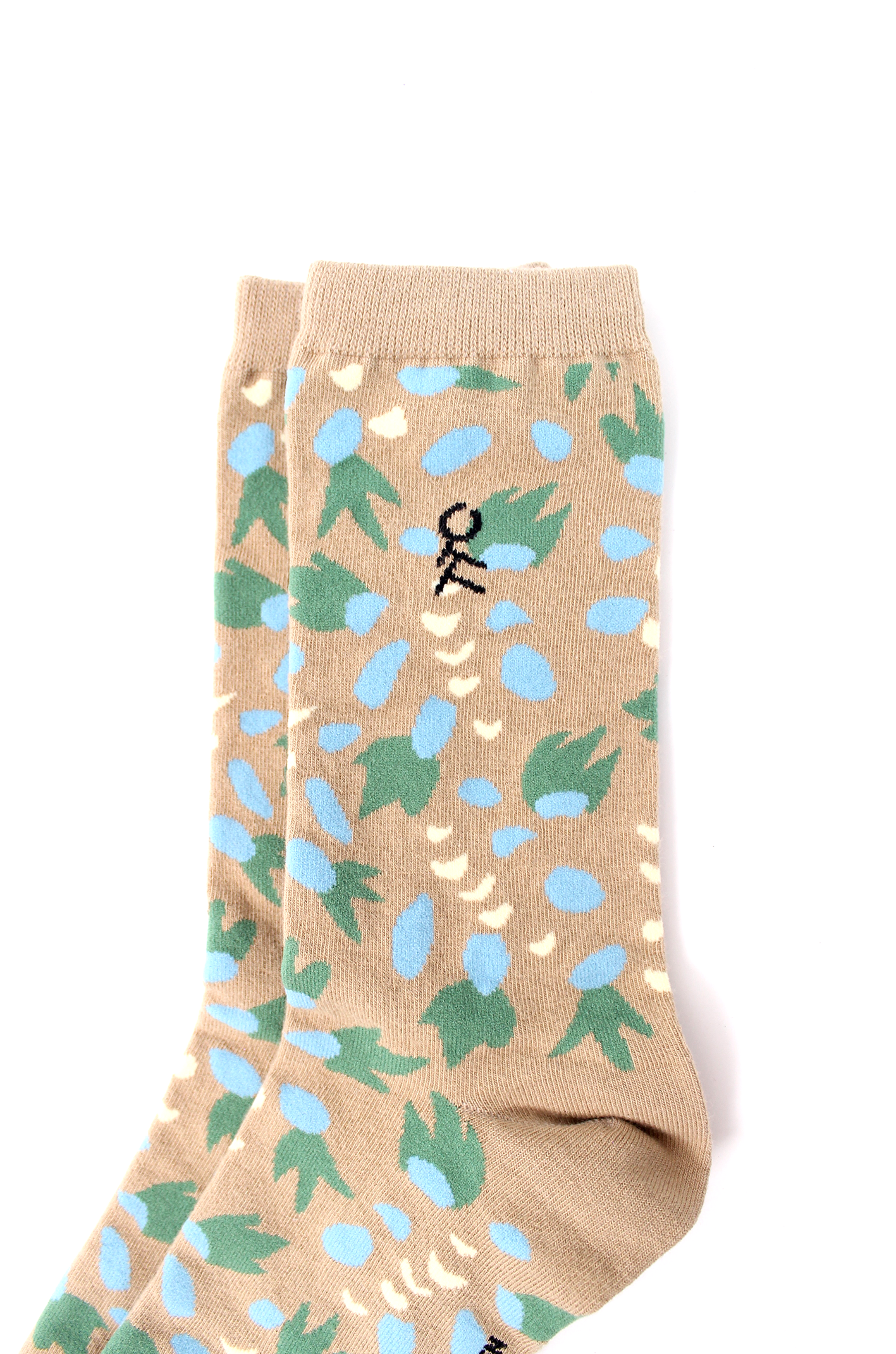 淺色提花襪 Pastel color jacquard socks