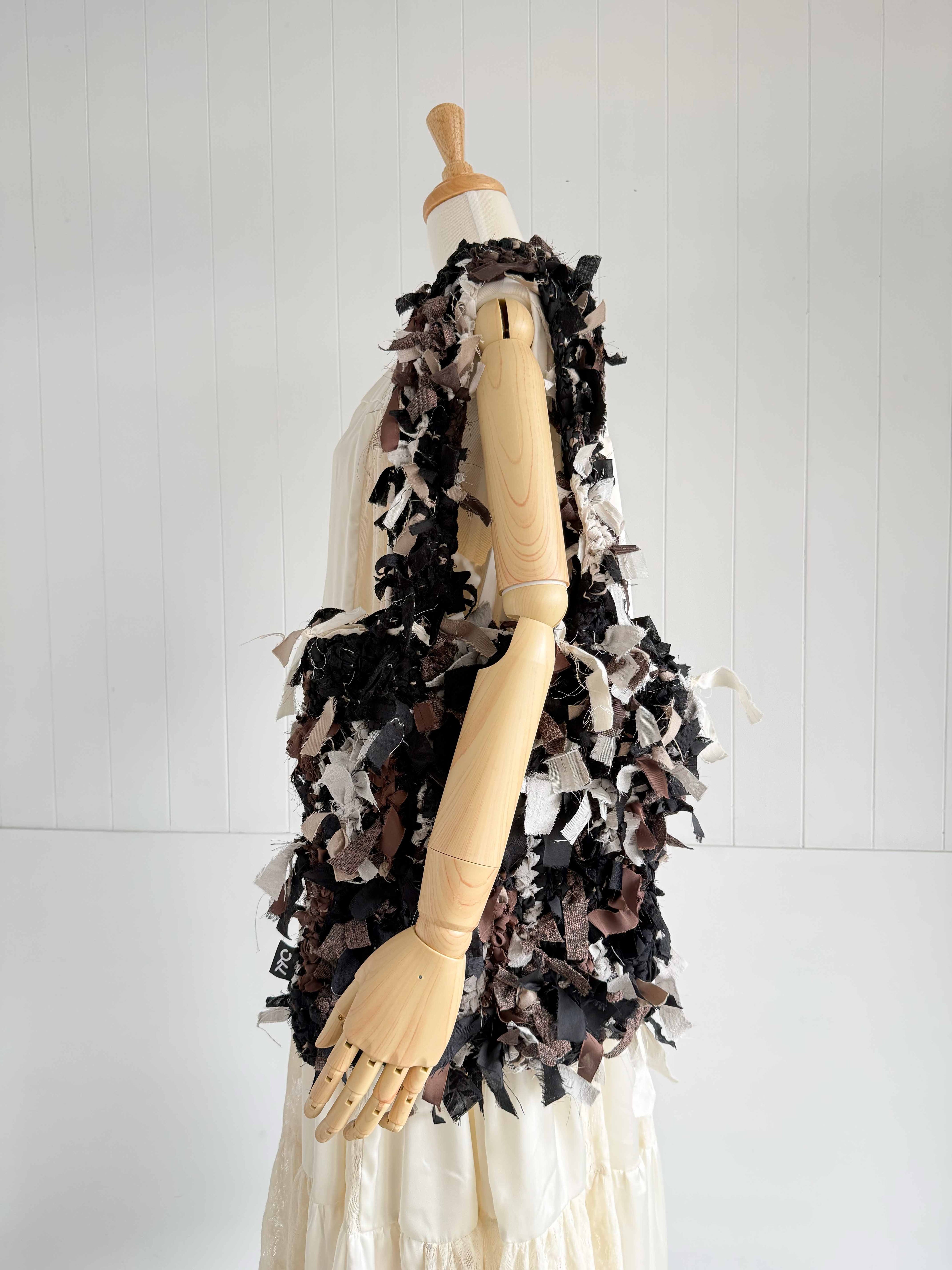 記憶編織袋｜再生編織提袋 Regenerated Crochet handbag No.38