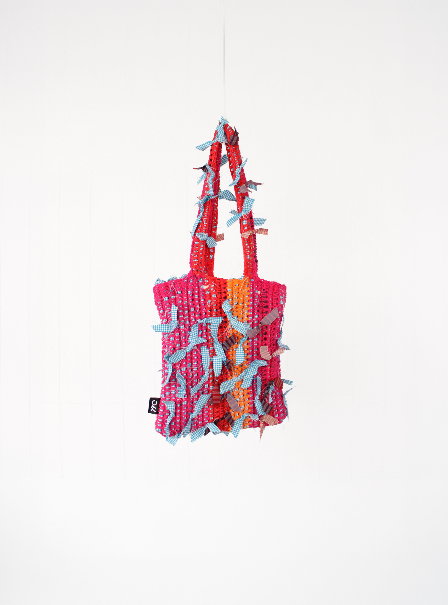 記憶編織袋｜再生編織提袋 Regenerated Crochet handbag Regenerated Crochet handbag YS15