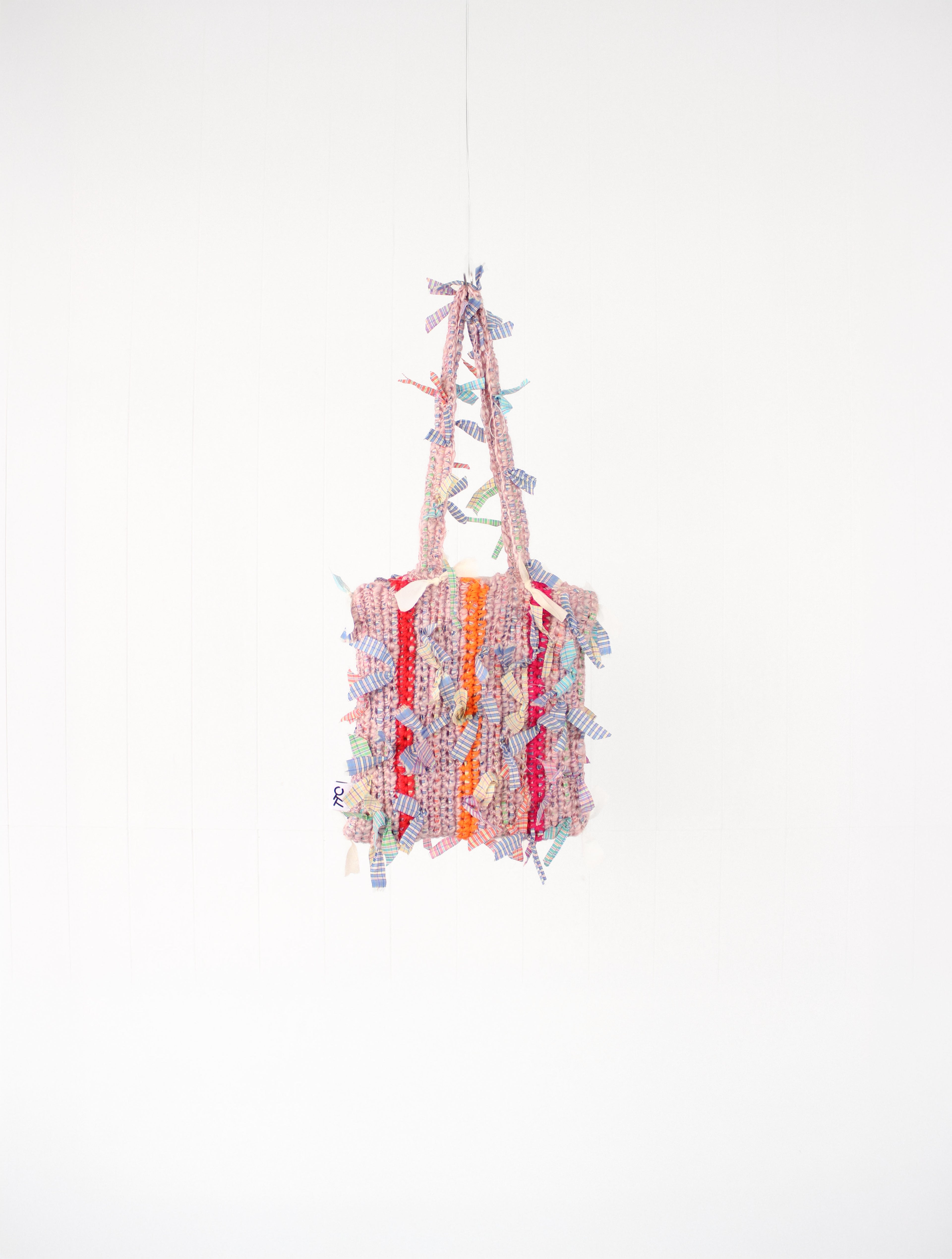 記憶編織袋｜再生編織提袋 Regenerated Crochet handbag Regenerated Crochet handbag YS14